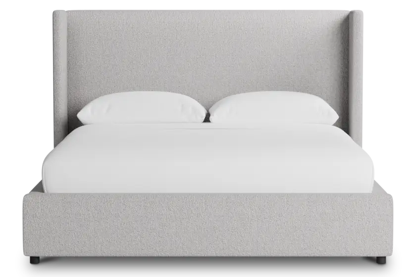 Captiva Elite Gray 48" Upholstered Shelter Bed Captiva Elite Gray 48" Upholstered Shelter Bed