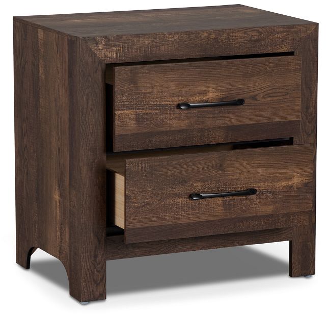 Ollie Dark Tone Nightstand