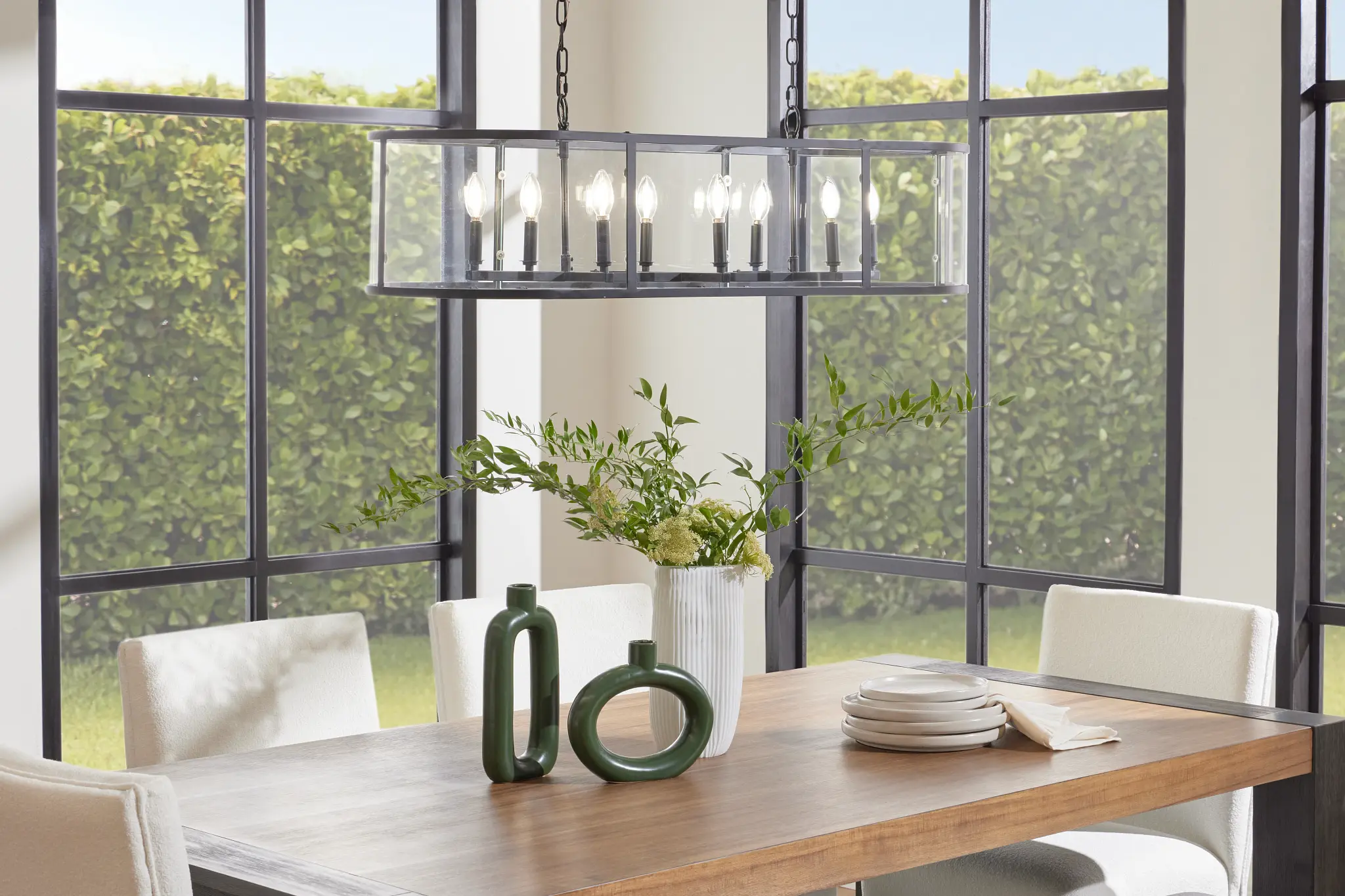 Bodhi Black Glass Chandelier Bodhi Black Glass Chandelier