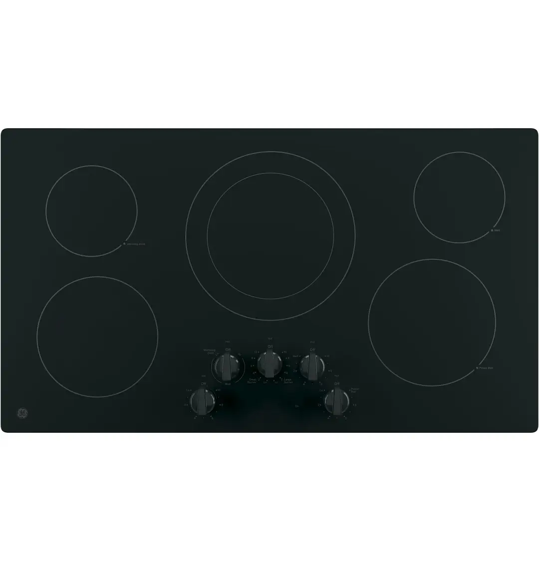 Ge 3036 Series Black 36" Electric Cook Top Ge 3036 Series Black 36" Electric Cook Top