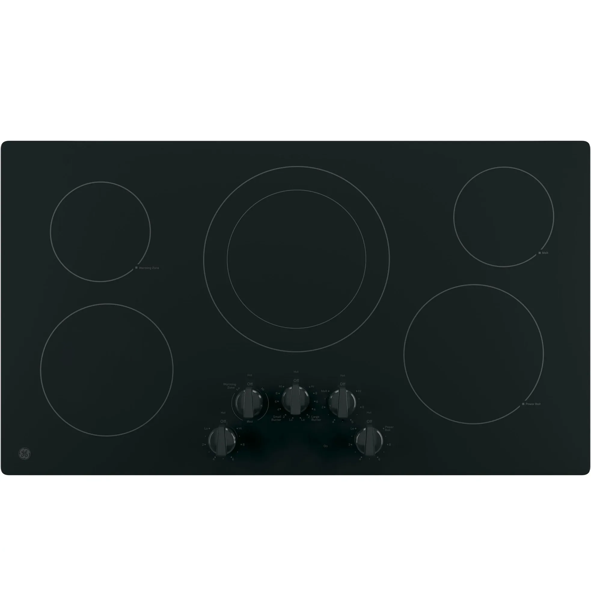 Ge 3036 Series Black 36" Electric Cook Top