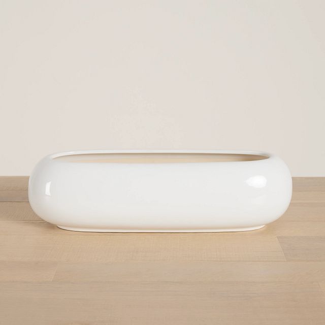 Sonni White Vase