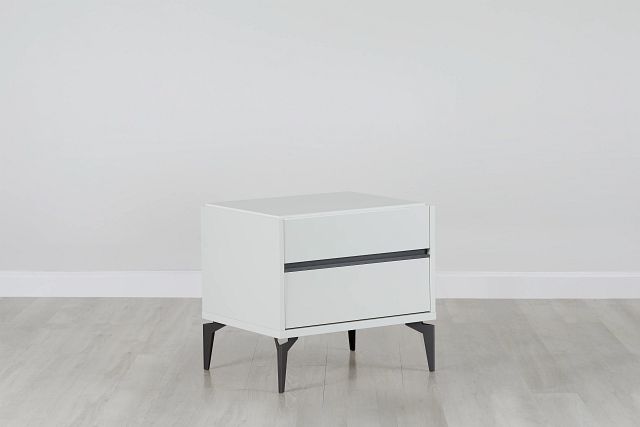 Oslo White Nightstand