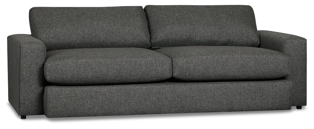 Brantley Dark Gray Fabric Sofa