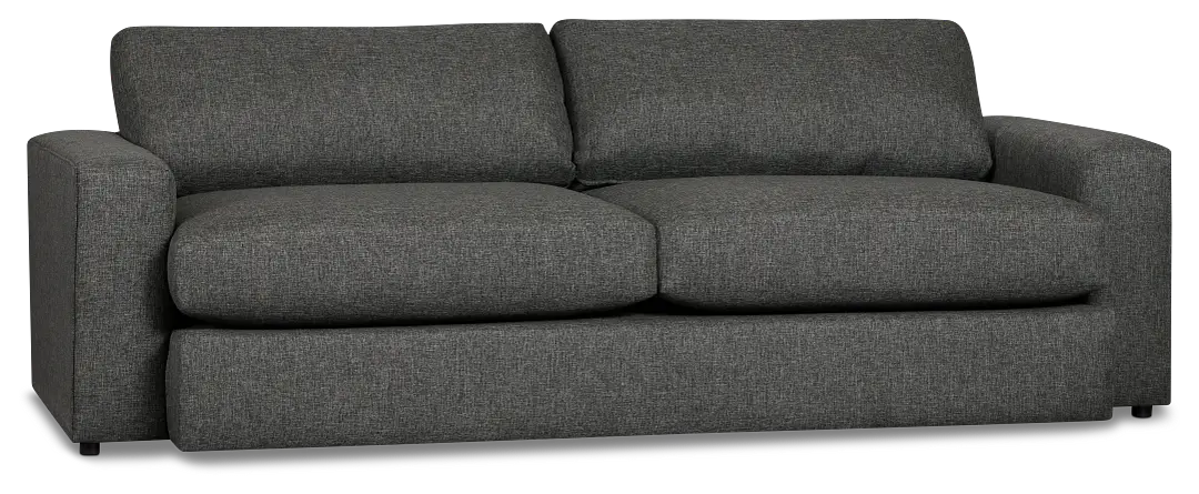 Brantley Dark Gray Fabric Sofa Brantley Dark Gray Fabric Sofa