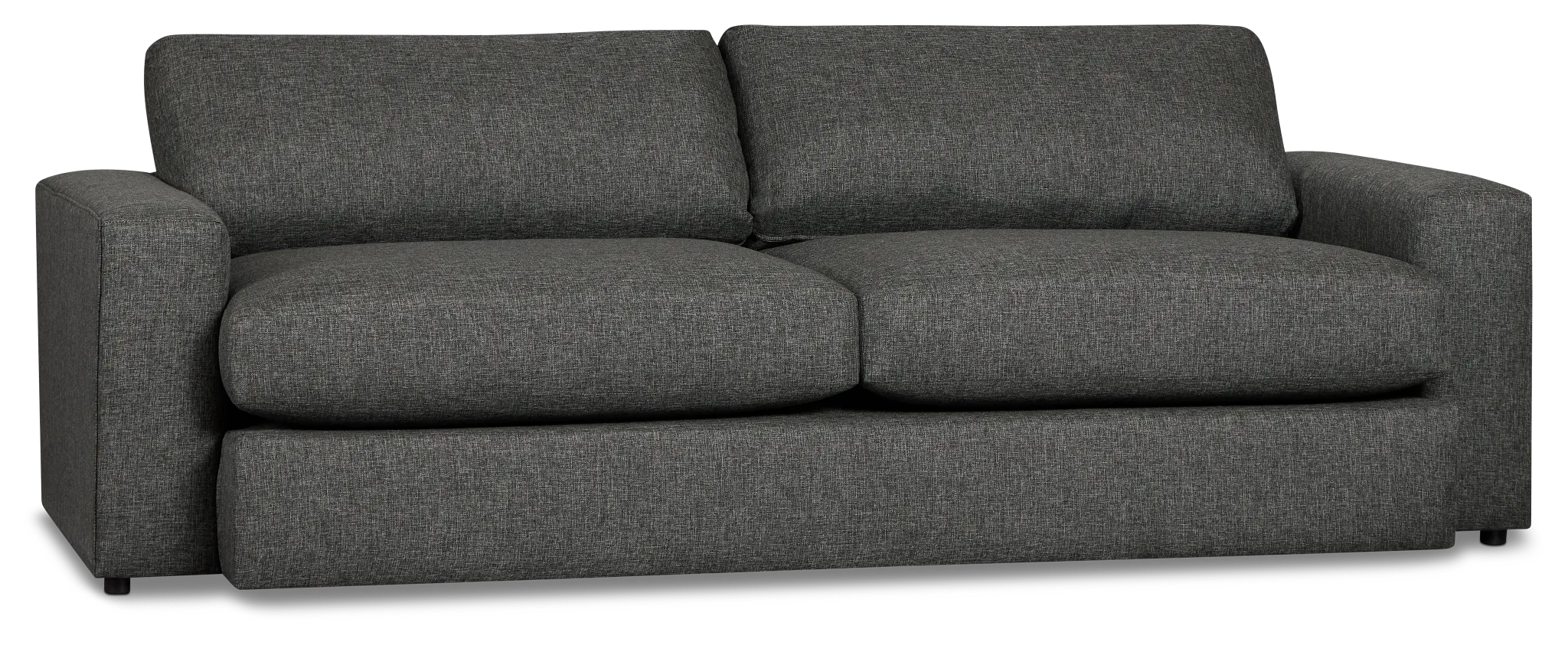 Brantley Dark Gray Fabric Sofa