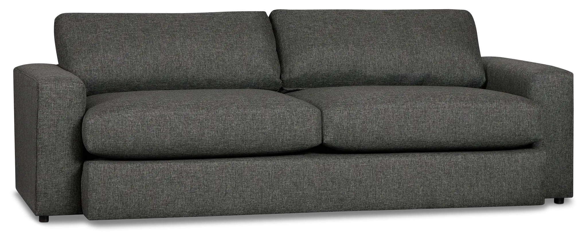 Brantley Dark Gray Fabric Sofa Brantley Dark Gray Fabric Sofa