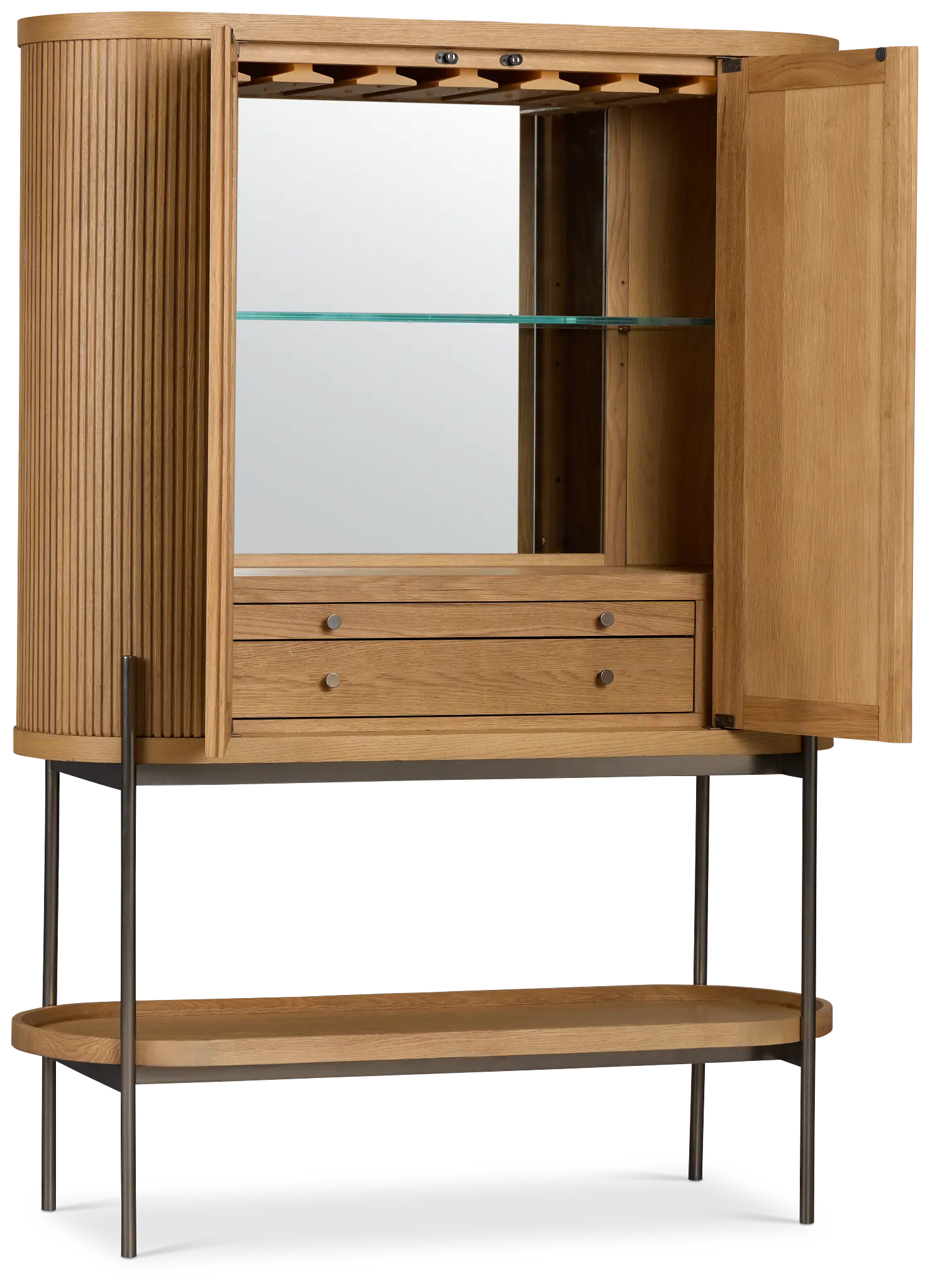 Gables Light Tone Bar Cabinet Gables Light Tone Bar Cabinet