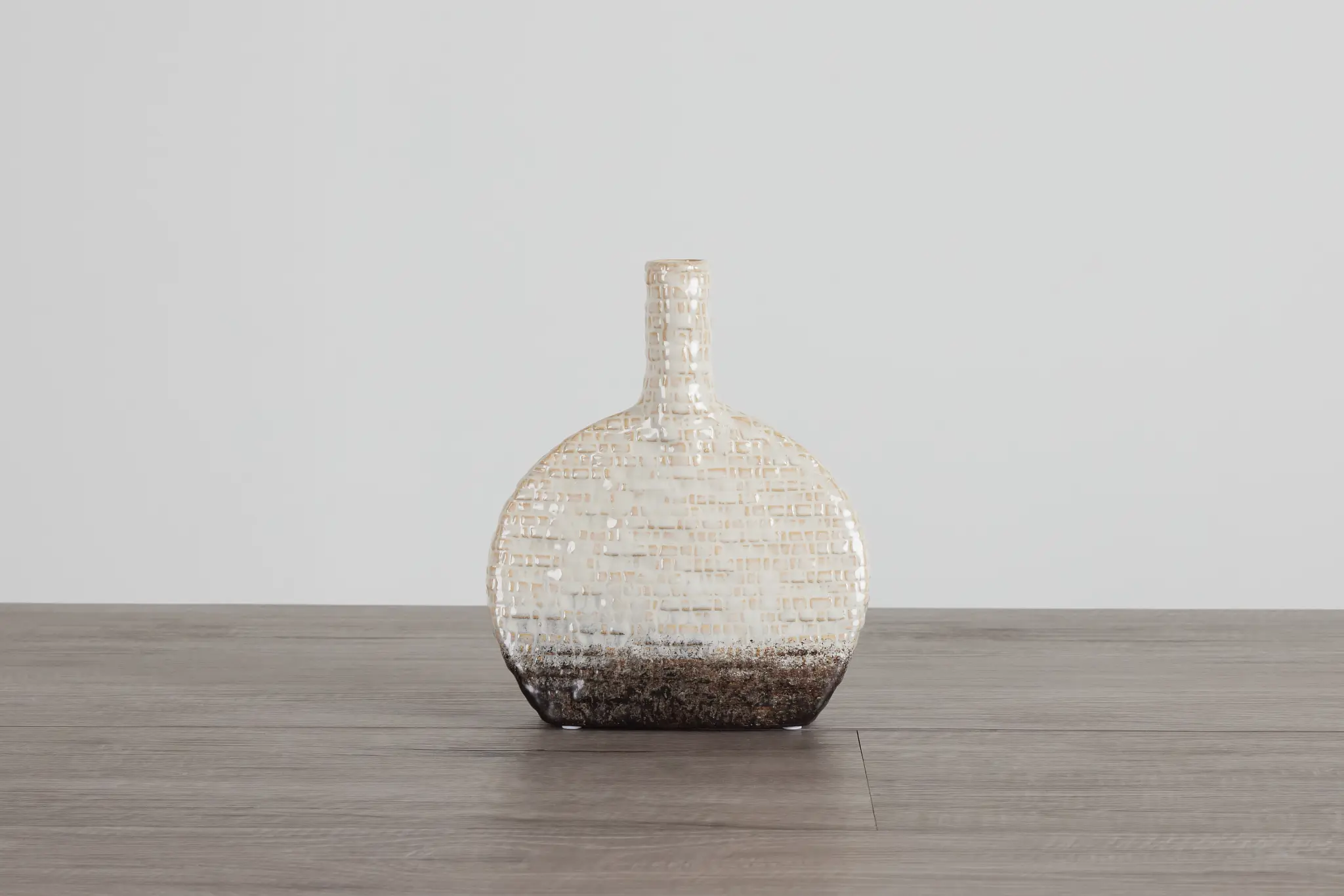 Theo Ivory Round Vase Theo Ivory Round Vase