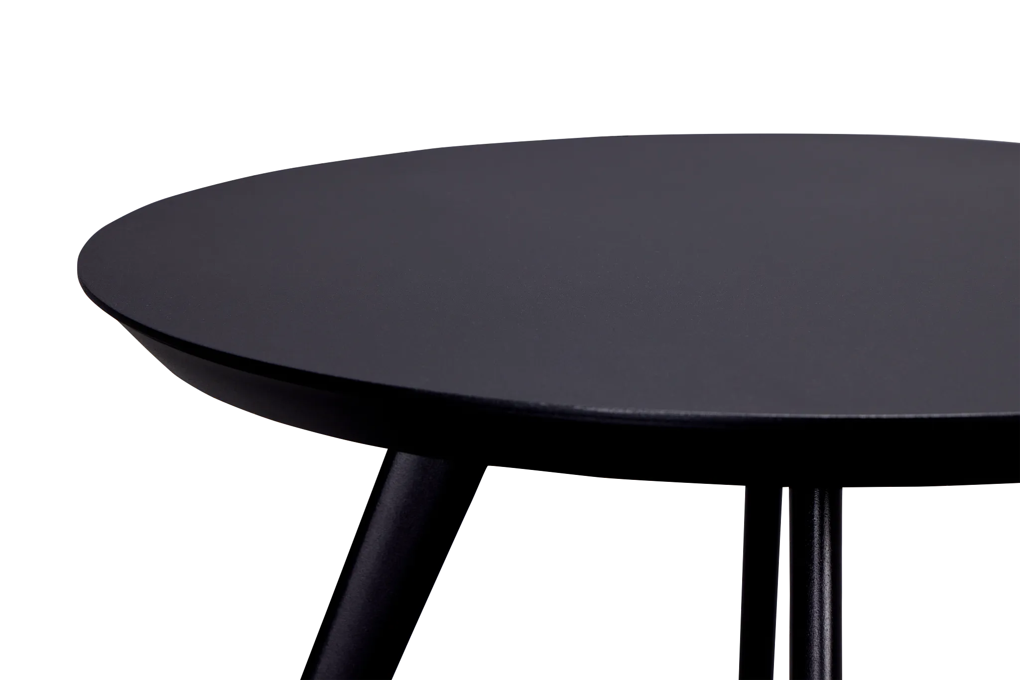 Malaga Black Round Coffee Table