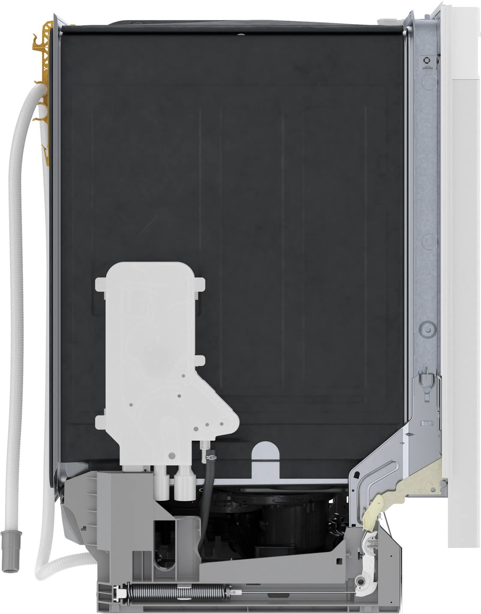 Bosch 300 Series White 24" Built In Dishwasher