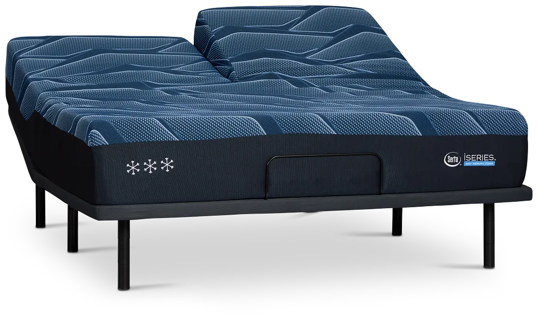 Beautyrest Black Series Three Xcs 14.5" Firm Baselogic Gold Adjustable Base Mattress Set