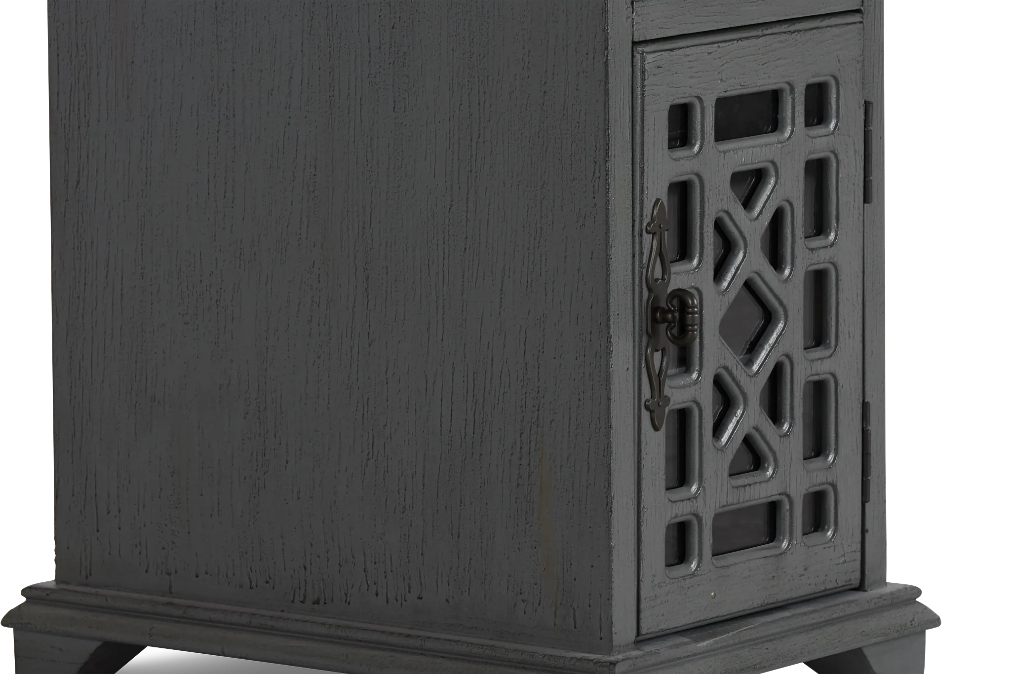 Alexis Dark Gray Small Cabinet