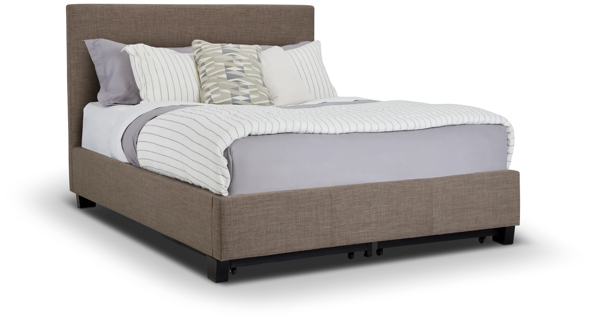 Madden Gray Uph Platform Storage Bed