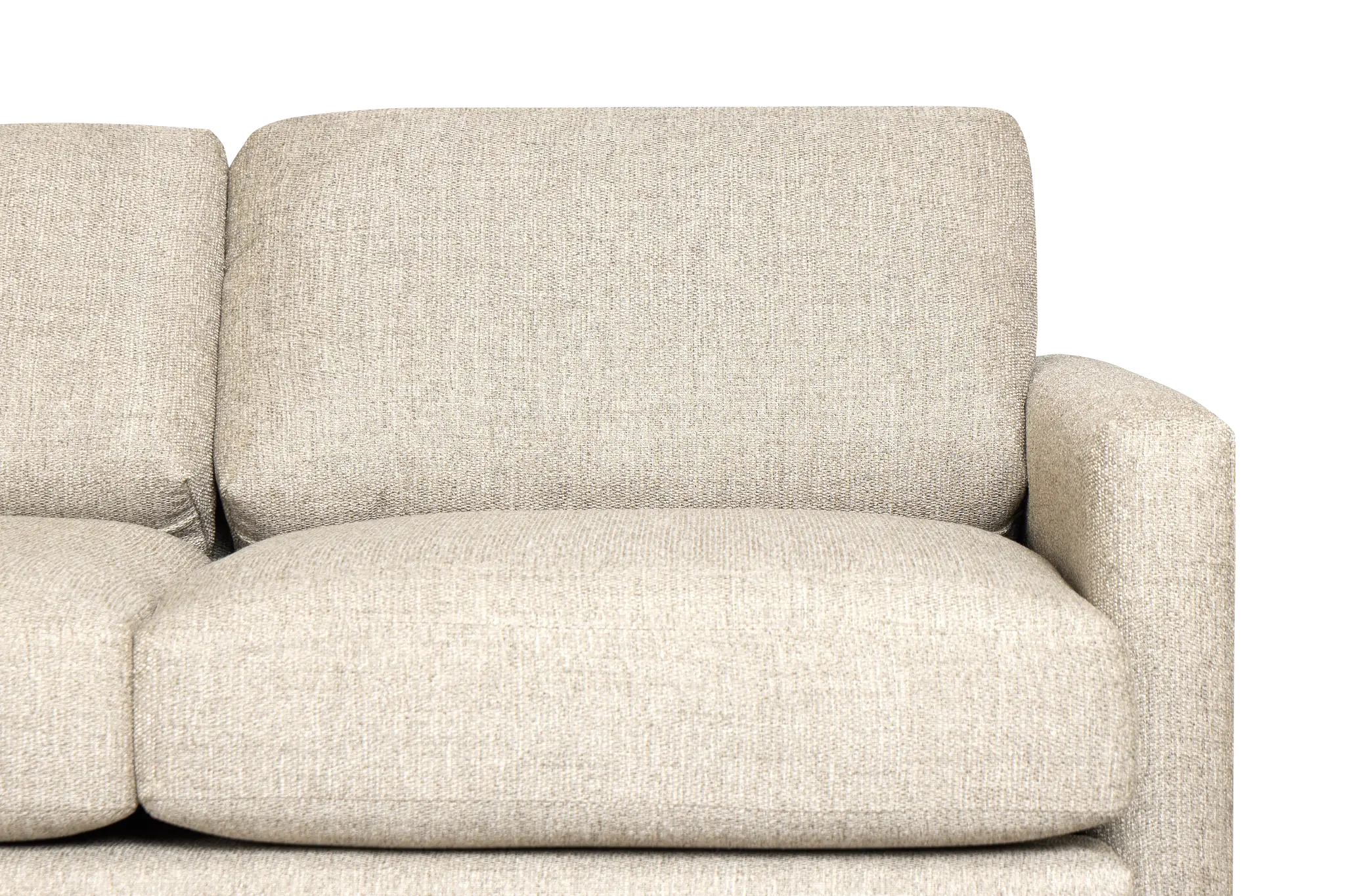 Maxwell Dark Gray Fabric Medium Two-arm Sectional Maxwell Dark Gray Fabric Medium Two-arm Sectional