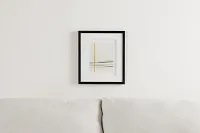 Beeline Multicolored Framed Wall Art