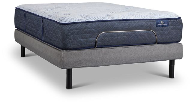 Serta Perfect Sleeper Blue Lagoon Nights Plush Motion Perfect 4 ...