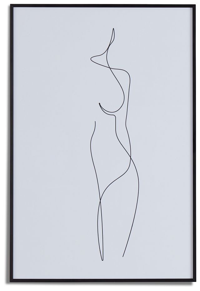 Eliana Black Framed Wall Art