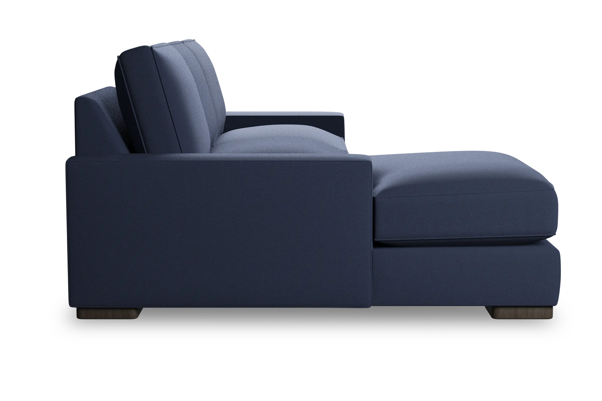 Edgewater Peyton Dark Blue Left Chaise Sectional