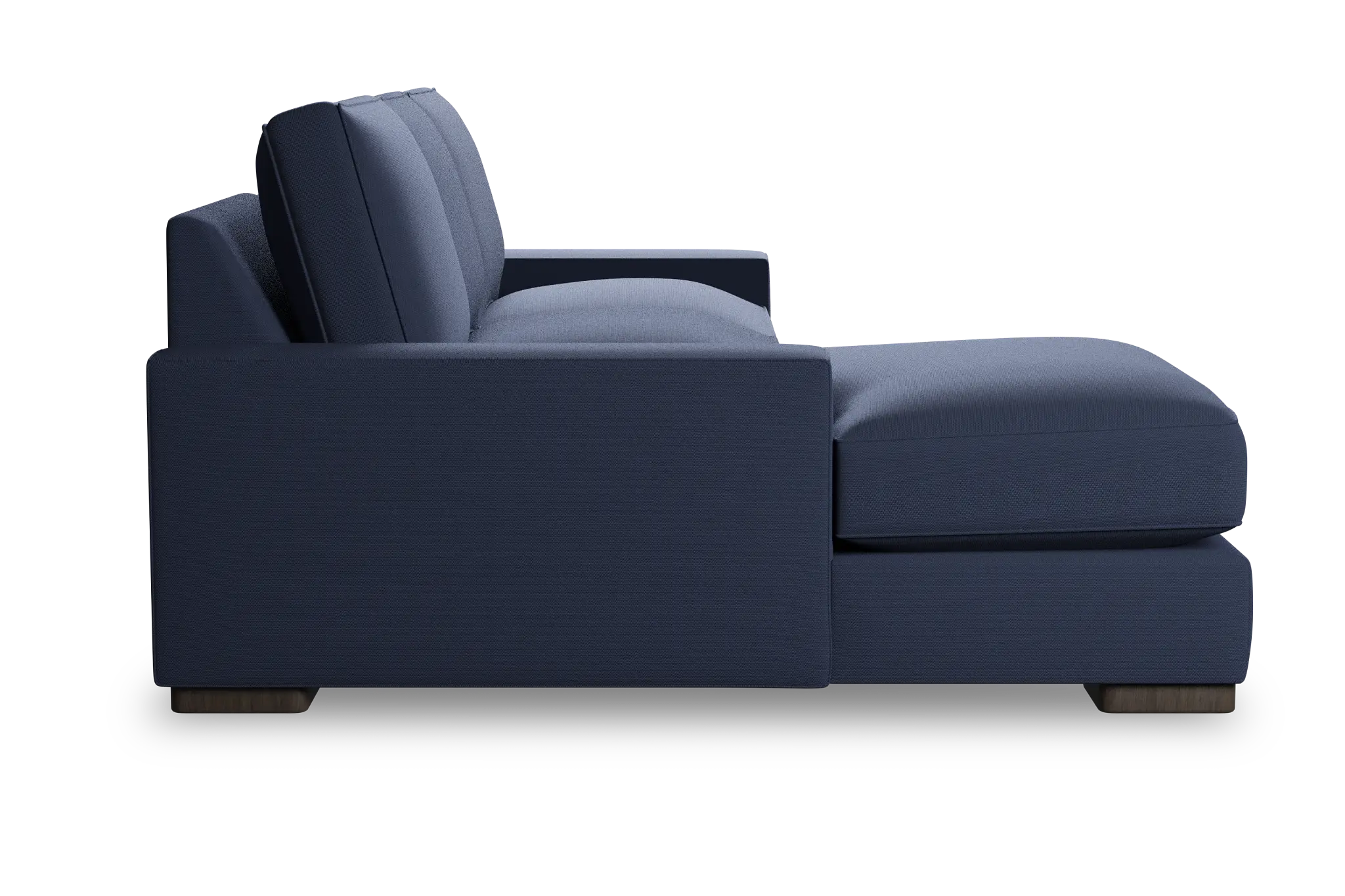 Edgewater Peyton Dark Blue Left Chaise Sectional Edgewater Peyton Dark Blue Left Chaise Sectional