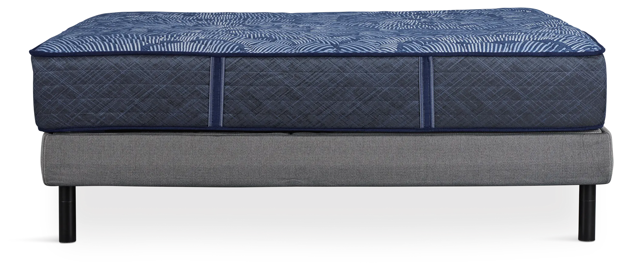 Serta Perfect Sleeper Cobalt Calm Extra Firm Motion Perfect 4 Adjustable Base Set