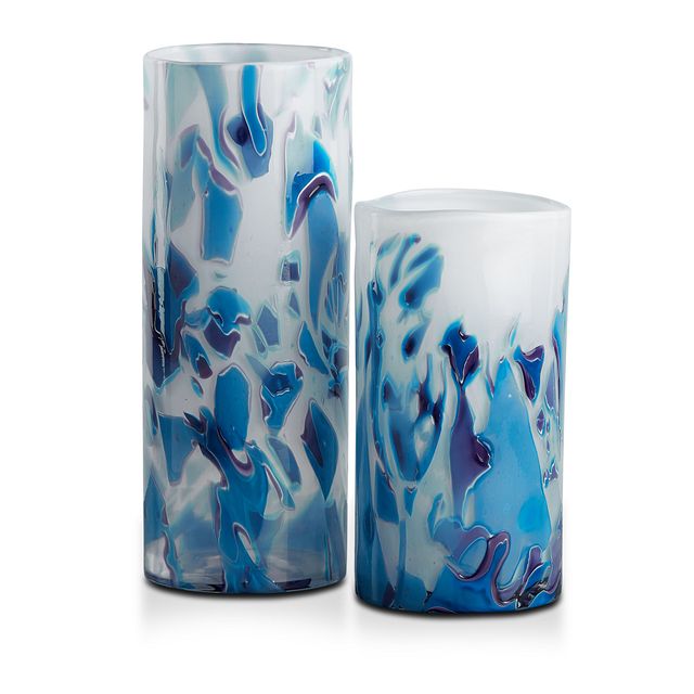 Eliz Blue Vase