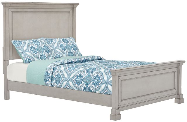 Stoney Gray Panel Bed (0)