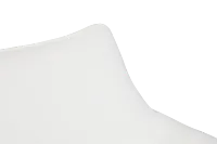 Nathan White Fabric Accent Chair