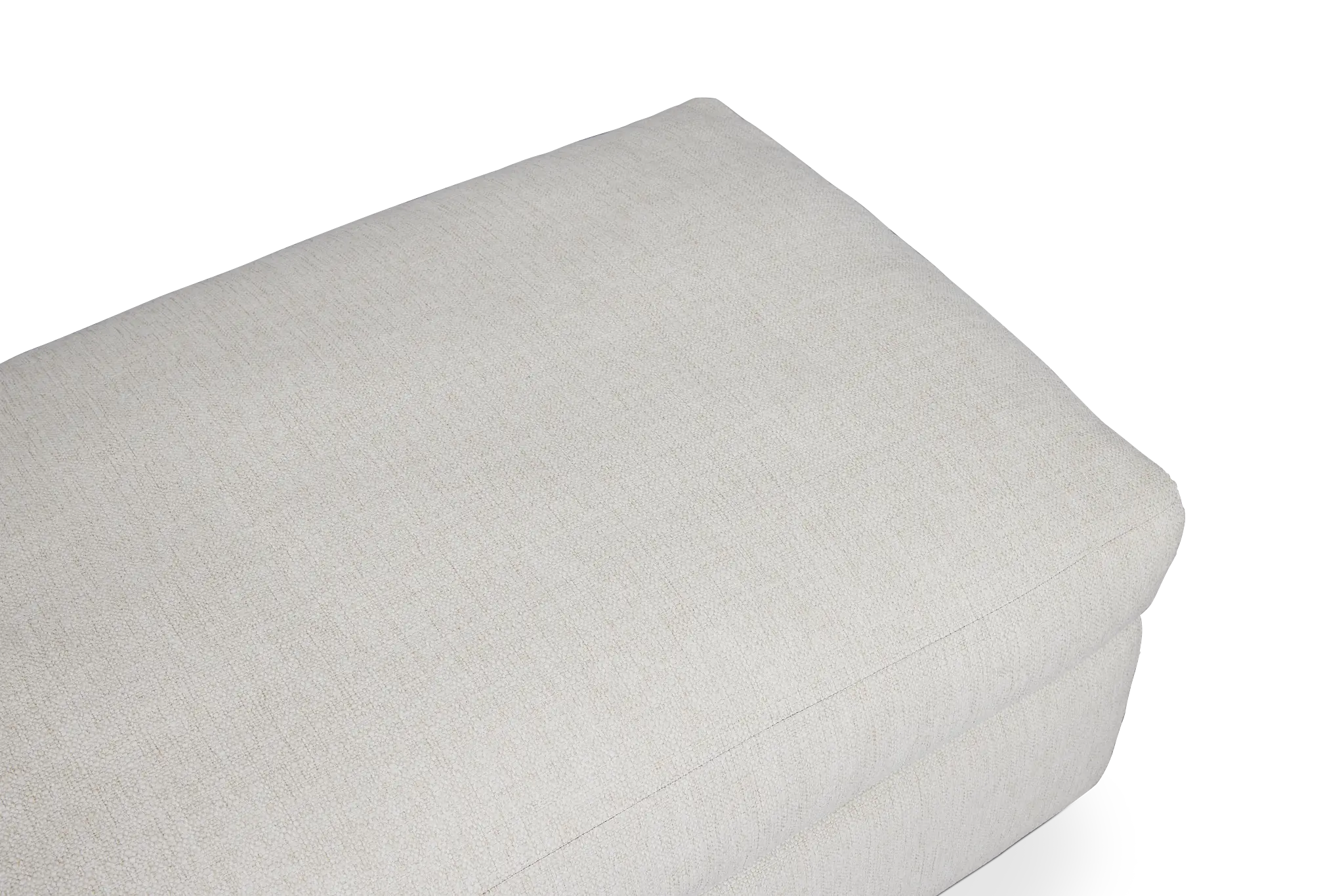 Veronica White Down Ottoman Veronica White Down Ottoman