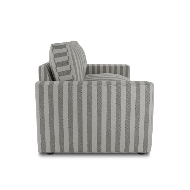 Siesta Sea Lane Dark Gray Fabric Innerspring Sleeper