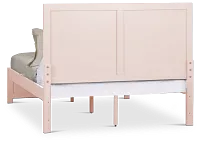 Charleston Pink Panel Bed