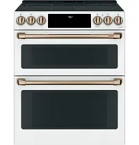 Cafe 750 Series White 30" Electric Range