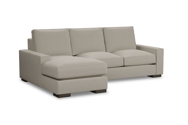 Edgewater Peyton Beige Left Chaise Sectional