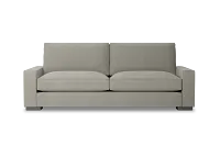 Edgewater Elite Gray 96" Sofa W/ 2 Cushions