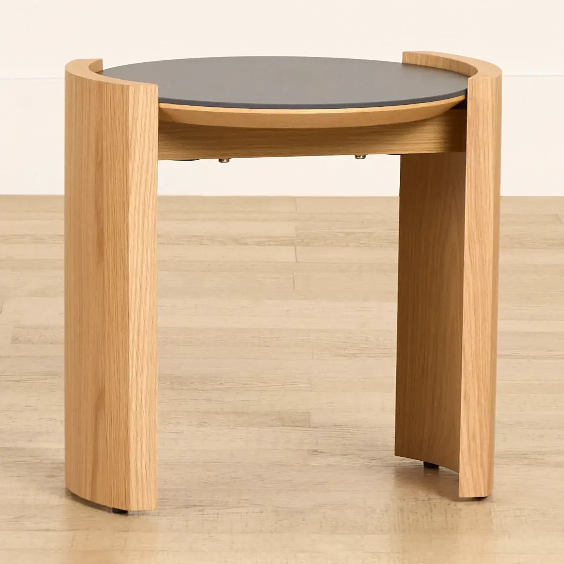 Nomad Light Tone Ceramic Round End Table Nomad Light Tone Ceramic Round End Table