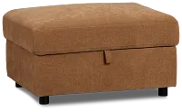 Addie Brown Fabric Storage Ottoman