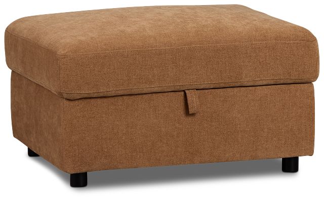 Addie Brown Fabric Storage Ottoman