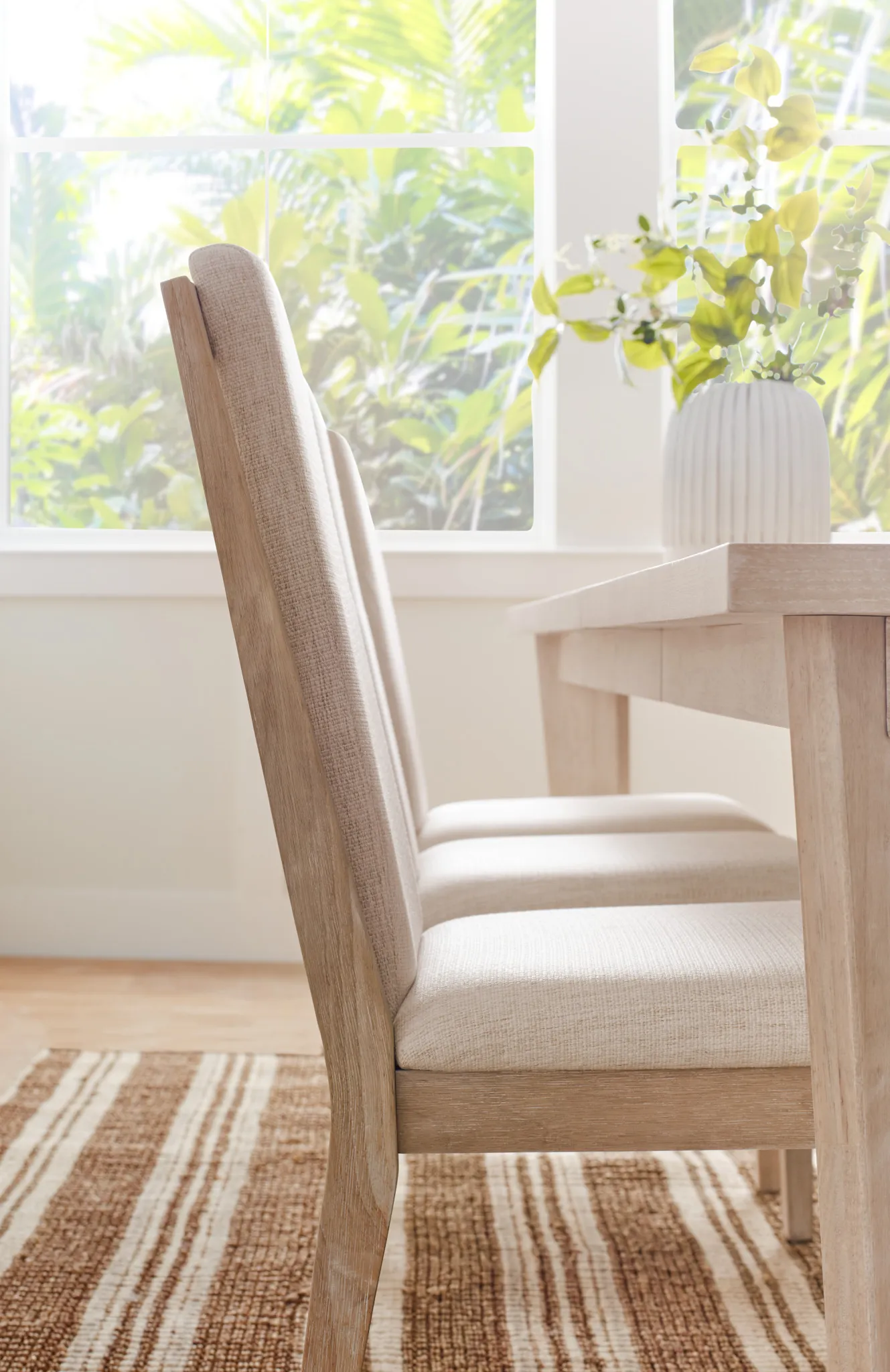 Boca Grande Light Tone Upholstered Side Chair