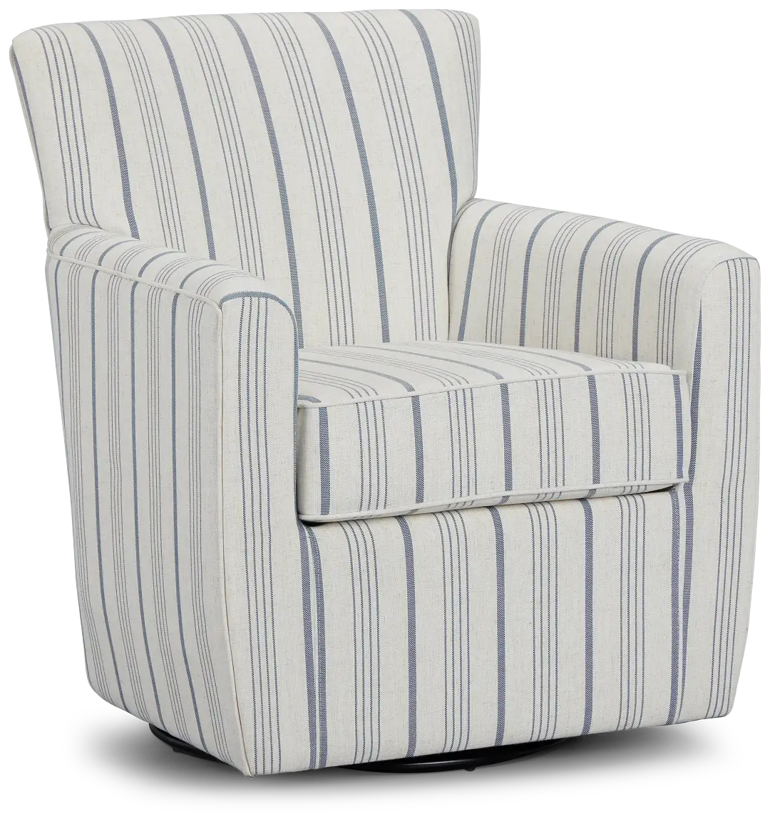 Blakely Light Blue Stripe Accent Chair Blakely Light Blue Stripe Accent Chair