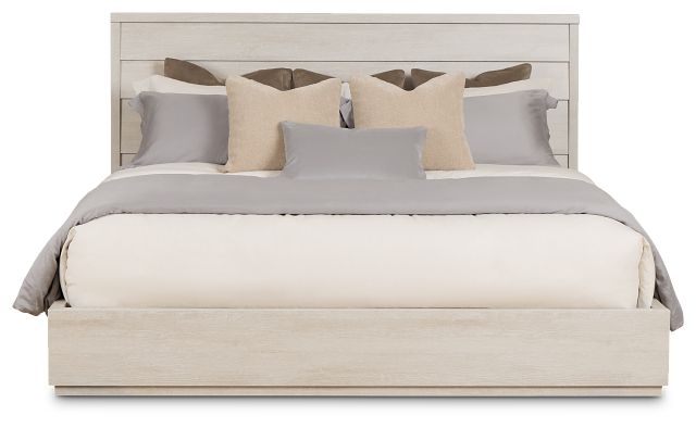 Capraia Light Tone Panel Bed