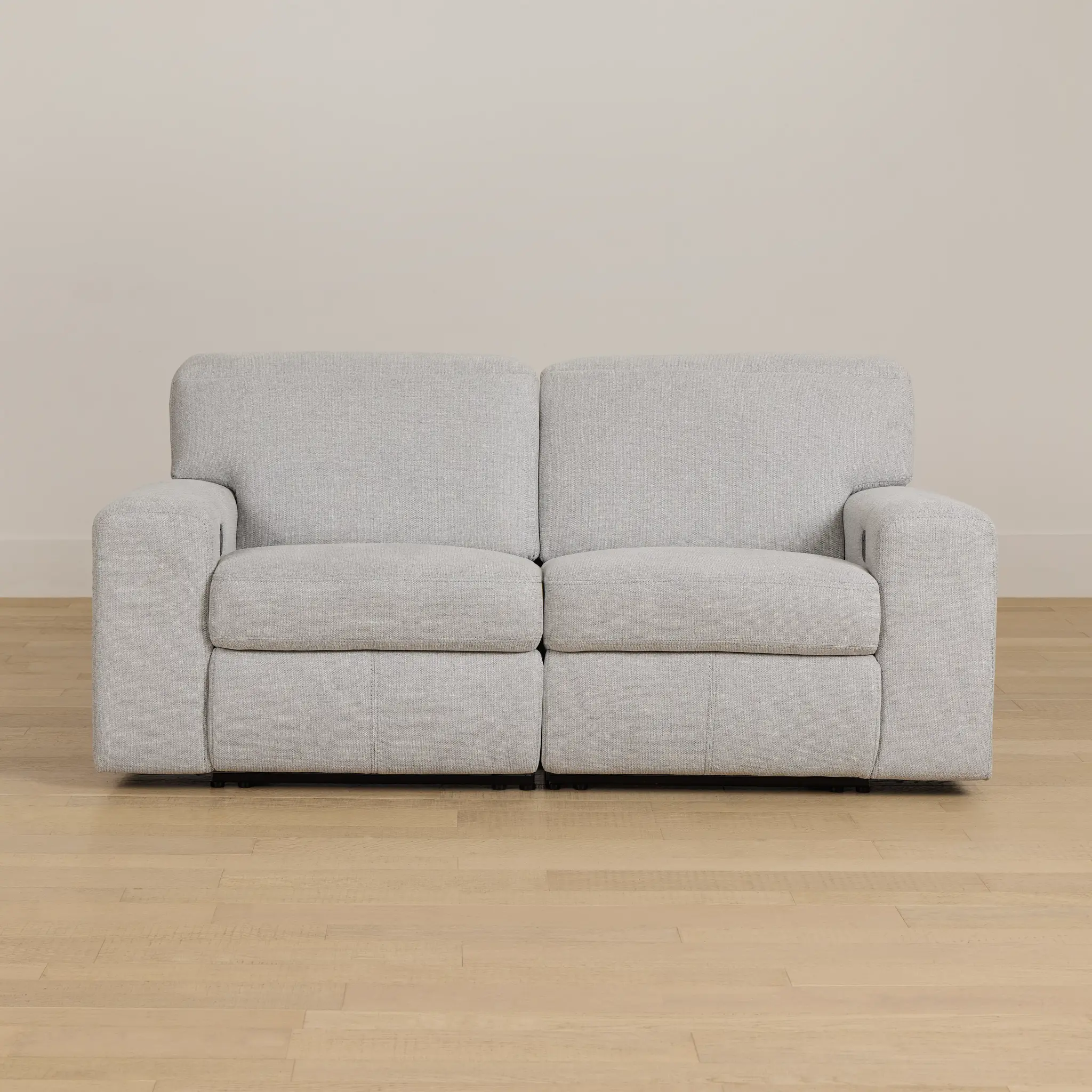 Callum Light Gray Fabric Reclining Sofa Callum Light Gray Fabric Reclining Sofa