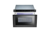 Xo Appliance 24 Series Black Stnl Steel Built-in Microwave