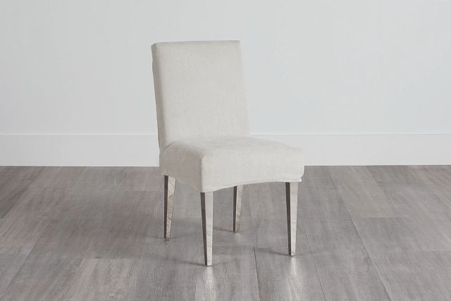 Jett Gray Slipcover Side Chair (0)