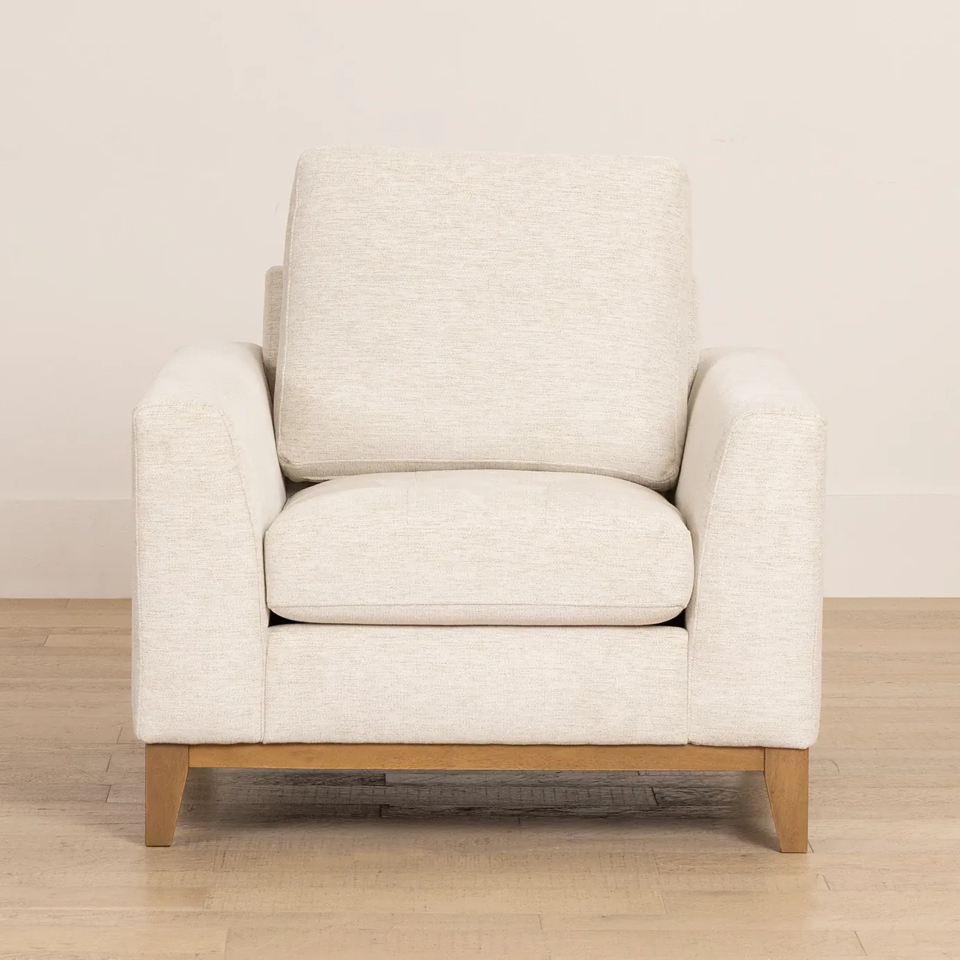 Maisie Light Brown Fabric Chair