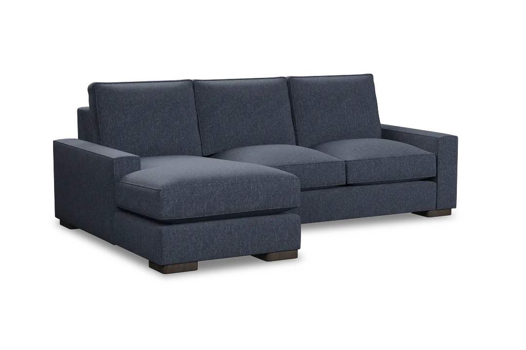 Edgewater Maguire Blue Left Chaise Sectional
