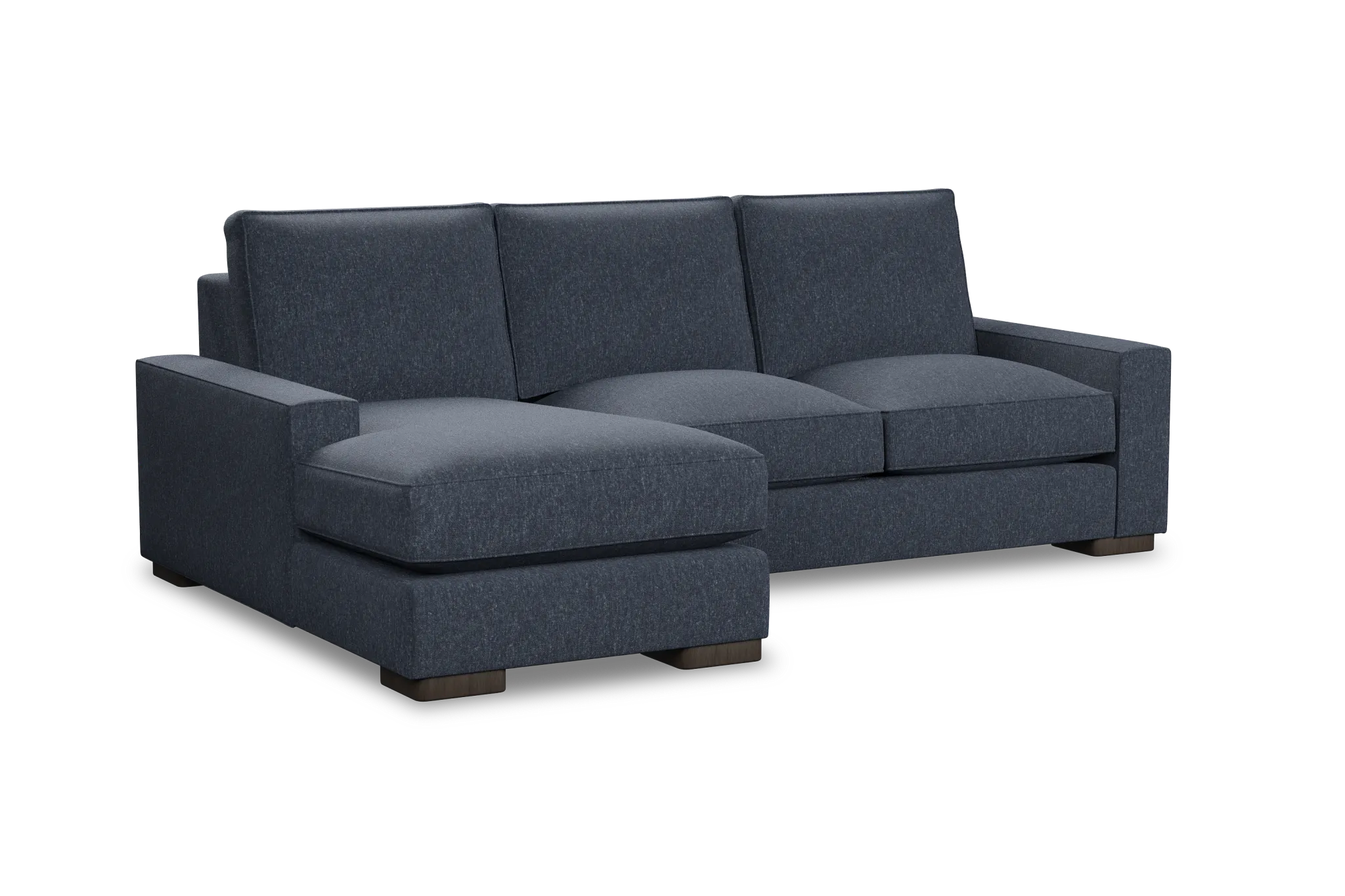Edgewater Maguire Blue Left Chaise Sectional