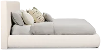 Nomad Light Beige Uph Platform Bed