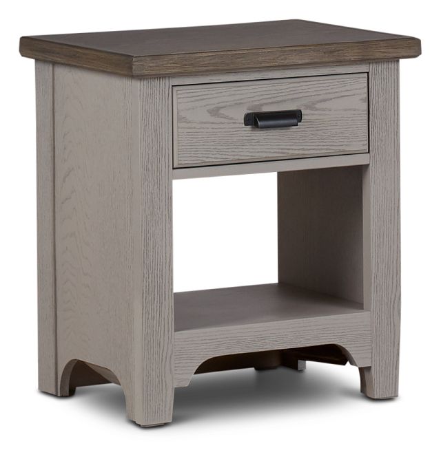 Bungalow Two-tone 1-drawer Nightstand