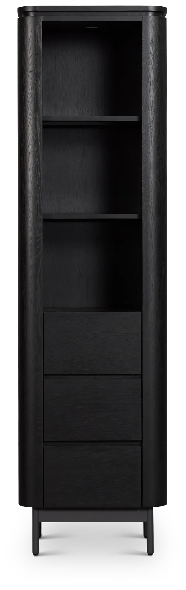 Nomad Black Linen Cabinet