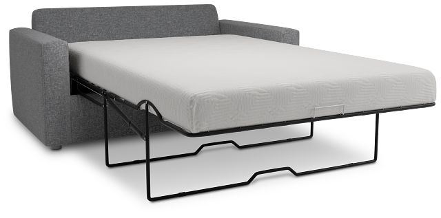 Siesta Delray Dark Gray Fabric Cooling Memory Foam Sleeper